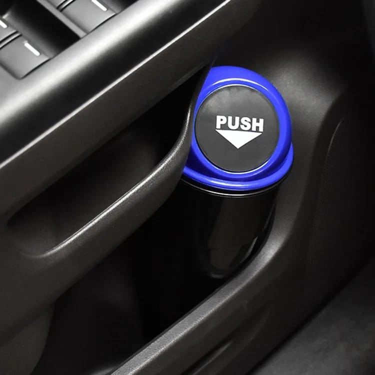 Car Trash Can Organizer Garbage Holder Storage Bag Trash Bin Paper Dustbin (Random Color)