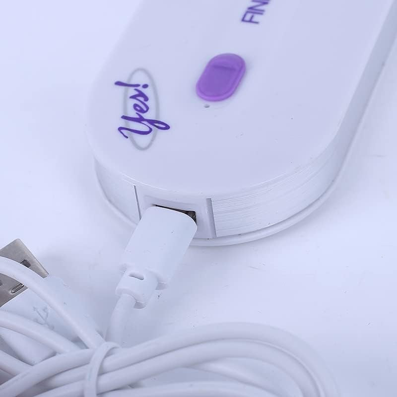 Women’s Electric Hair Remover with Advanced Sensa-Light Technology & Built-in LED Light | Safe & Painless Shaver for Face, Arms, Armpits, Legs & Full Body | Portable Lipstick-Design Razor, Washable Head, Gentle on Skin, Battery Operated